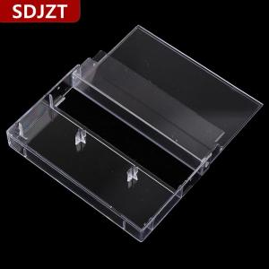 [COD] SDJZT 10pcs บันทึก CASSETTE Case กล่องเก็บเสียงกล่องเก็บฝุ่นโปร่งใส