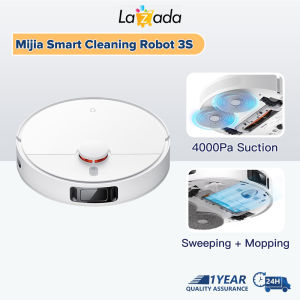 【1 Year Warranty】Xiaomi Mijia Robot Vacuum 3C / 3S / 2 Pro / 2 Sweep and Mop App Control Suction Robotic Vacuum Cleaner Smart Robot Vacuum Cleaner