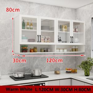 [Steel] 5-6Layer Kitchen Cabinet Storage Organizer Rack Shelf With Pull-Out Doors Wheels