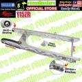API Racing Swing Arm Panjang +2inch SRL115 WAVE125 RS150 RSX Y15ZR Heavy Duty Cutting Standard WAVE125s Ysuku KingDrag. 