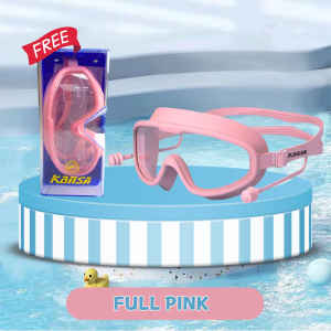 KANSA Kacamata Renang Dewasa Swimming Googles Anti FOG Anti UV Big Frame