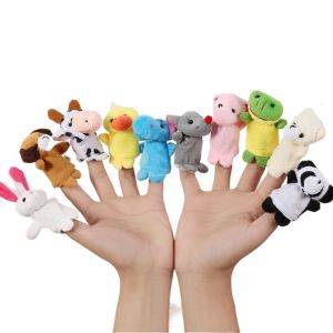 K0K4DQ Educational Toy Mini Animal Hand Puppet Safety Sea Animals Doll Finger Puppet Toy Set Zodiac Sensory Toys Marine Organism Hand Puppet Kids