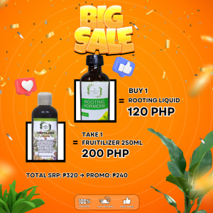 Rooting Liquid + Fruitilizer Combo pack All-in-One Plant Growth Solution