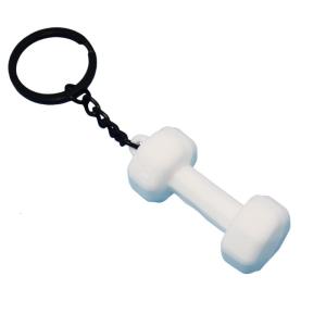 Dễ thương móc khóa cho trẻ em gái đáng yêu móc chìa khóa xe ô tô phụ kiện Ví đựng chìa khóa túi xách quyến rũ cho phụ nữ hình quả tạ Keychain