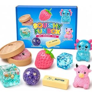 New Compressing toys 8 The Mystery Soft Series of Squeeze-It Stress Relief Toys Blind Boxes