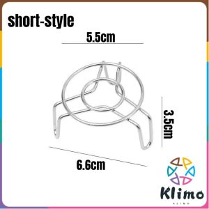 Klimo Stainless Steel Mini Steamer Rack Steam Stand Kitchen Cooking Tool Camping Tool 1Pcs