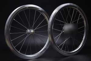 SILVEROCK SR30A Alloy Wheels 16" 1 3/8" 349 Rim Brake 6 Speed Internal Gear 3 x 2 External Sturmey Archer SRF3 Hub for PLINE CLINE 3sixty Pikes Folding Bike Wheelset