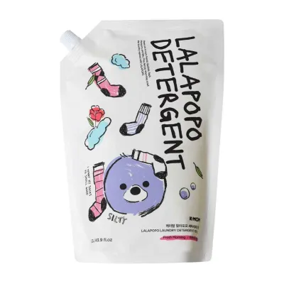 K-Mom Lalapopo Laundry Detergent Fresh Morning Refill 1.3L