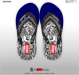 BRZ-Sandal Jepit Keren 2024 Sandal jpt Pria Wanita u/ anak 26-35 u/dewasa 36-43 Sandal Distro 077