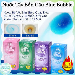 Thanh Tẩy Bồn Cầu Phiên Bản Nâng Cấp Công Thức Đậm Đặc Diệt Khuẩn 99.9 Viên Tẩy Bồn Cầu Blue Bubble Tẩy Sạch Cặn Bẩn Vết Ố Vàng Khử Mùi Hôi Hiệu Quả Lưu Hương Thơm Mát Dài Lâu Dụng Cụ Vệ Sinh Nhà Tắm Gia Đình Cao Cấp Tiện Lợi Làm Sạch Sáng Bóng Tiết Kiệm