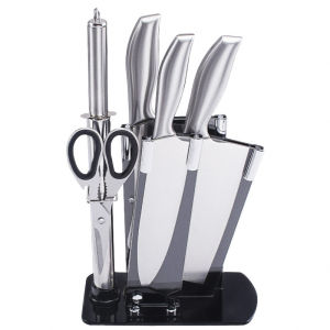 Pisau Dapur isi 6 pcs - Pisau Set 6 Pcs  Set Pisau Akrilik Set Pisau Hadiah Kombinasi Enam Potong Multifungsi