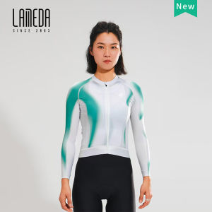 LAMEDA Cycling Jersey Bicycle Top Clothes Spring Summer Women UPF50+ Sun Protection Long Sleeves Breathable With Pockets MTB Road Bike Apparel