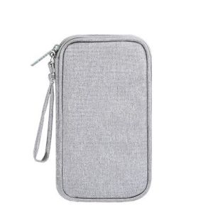 Pouch Handphone Powerbank Earphone Softcase Tas Penyimpanan Travel Organizer Anti Air