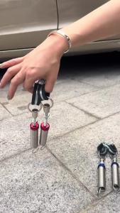2Pcs Car Trunk Lifter Spring Automatic Lifting Device Adjustable Length 14-24cm Blue/Red Easy Install Auto Accessories