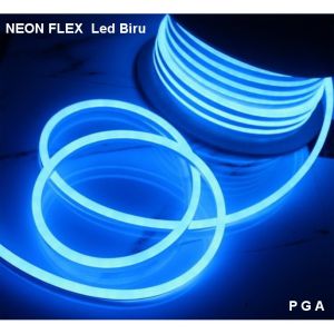 LAMPU LED NEON FLEX 220 V WARNA BIRU / NEON FLEX SELANG / LAMPU DEKORASI KAMAR / LAMPU HIAS / LAMPU HIAS KAMAR / LAMPU DEKORASI KAMAR / 220V / BIRU