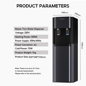 Water Dispenser Hot And Cold Bottom Load Automatic Water Pump Vertical Home Appliances