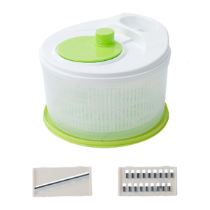 Lettuce Dryer Strainer Cleaner Kitchen Salad Spinner Fruit Cleaner Bowl for Washing Cleaning and Drying Greens
