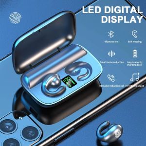 Mini Osteoconduction Headphone Bluetooths Wireless Earphones Sport Earbuds