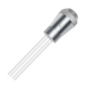 NEOUZA Coffee WDT Distribution Tool Accessories Aluminum Handle Built-in adsorption Design0.4mm 8 Stainless Pin Espresso Powder Stirrer