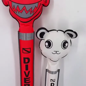 Dives Surfaces Marker Buoy High Visible Inflatable Diving Buoy Inflatable Safety Signal Tube Diving Accessories Enduring