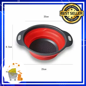 KEDAIREJEKI Baskom SARINGAN Lipat BESTQUALITY