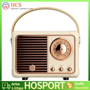 Retro Bluetooth Speaker HM11 Small Portable Stereo Wireless Speaker with Rich Bass and Clear Sound for Parties and Travel
