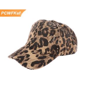 【PCWFKef】 ใหม่หมวกเบสบอลผ้าฝ้ายฟอกสีวินเทจพิมพ์ลายเสือดาวผู้หญิงหมวกทรงฮิปฮอปทรงหางม้าอุปกรณ์เสริมหมวกกีฬากลางแจ้ง