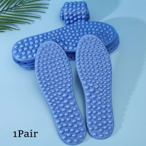 2Pairs PU Finger Pressure Board Massage Insole Relieve Foot Fatigue Shoes Insoles Men Woman Soft Sports Shoes Pads Accessories
