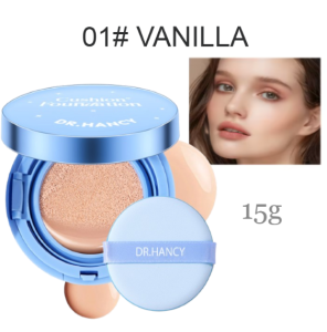 (3Shadess) Waterproof Matte Cushion BB&CC Cream High Coverage Oil-control Soft Face Makeup Foundation Base Cosmetics