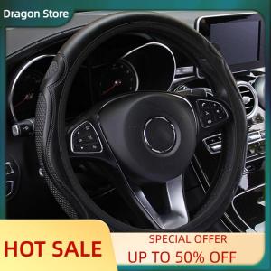 Dragon Bọc Vô Lăng Ô Tô Thông dụng bọc da thoáng khí chống trượt 38cm