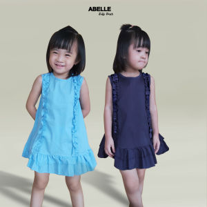Dress ABELLE Rample Susun untuk Anak Perempuan 0-5 tahun