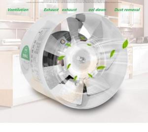 Hexos Fan / Exhaust Fan Plafon - 4inch/eksos penyedot panas kamar Exhaust Fan 4 inch 6Inch / 4" 6" Ceiling Plafon Exhaust Sirroco Ventilang Fan Hexos- Putih