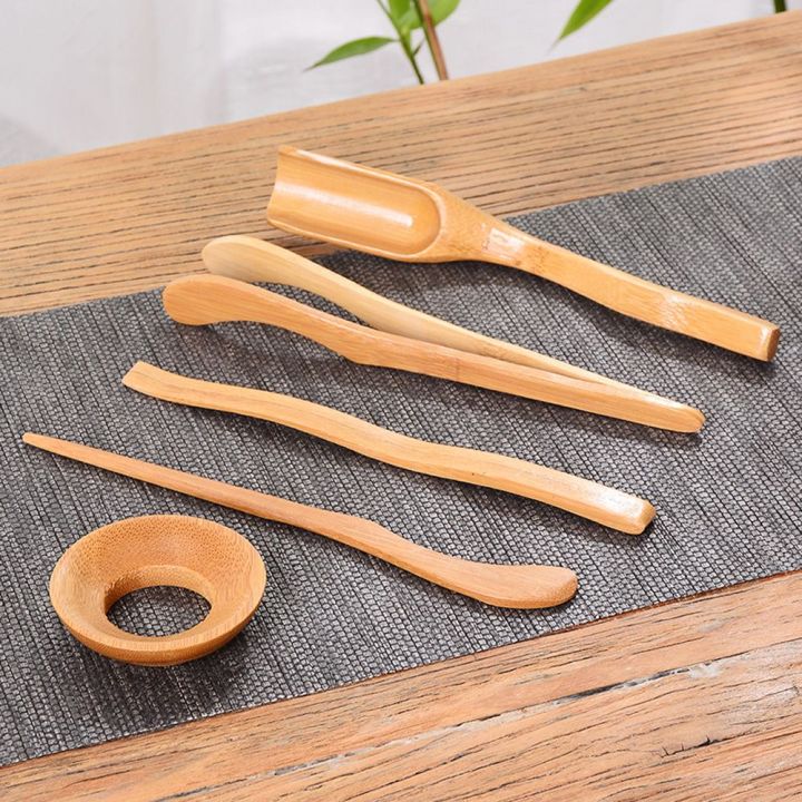 Nile Natural Wooden Strainer Tong Tube Tea Tweezer Clip Tea Utensils 