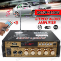 600W Power Amplifier Wireless Karaoke Fleco Bt-198a/199a Amplifier Audio Stereo 2 Channel Bluetooth Amp Fm Usb Sd / Amplifier Bluetooth / Amplifier Karaoke Wireless / Amplifier Fleco Super Bass / Amplifier Mobil. 
