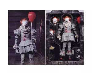 【In stock 】NECA (2017) Ultimate Pennywise The Dancing Clown 7" Scale Action Figure Toys for Collectible Model doll Birthday Gift for Kids