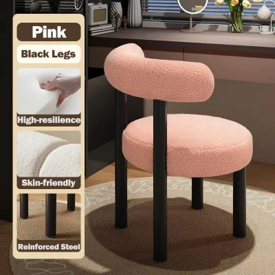Single Sofa Chair Nordic Style Lazy Chair Makeup Chair Lounge Chair Bedroom Chair Dressing Chair
