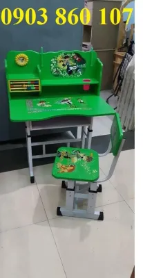 Bộ bàn học sinh lắp ráp chống gù chống cận thị cho bé yêu tphcm