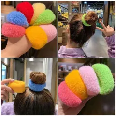 KAIHUA Scrunchie korea rambut cepol hijab ikat rambut wanita