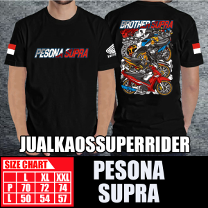 BAJU KAOS DISTRO HONDA PESONA SUPRA