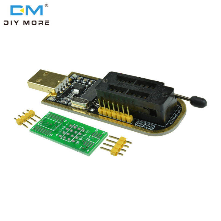 【100% Original】diymore USB Programmer CH341A Series 24 EEPROM Writer 25 ...