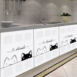 Shade curtain against the water screen cabinet shade cloth curtain stage curtain sundry kitchen cabinet door curtain dust modesty Velcro