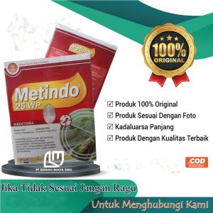 Obat Semprot Hama Insektisida Metindo 25 wp 500 Gram / 250gram
