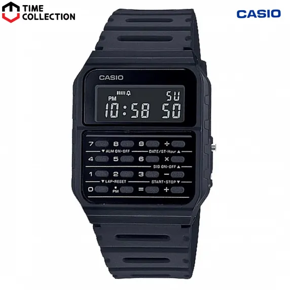 Casio Digital Calculator Watch Watch CA 53WF 1B w 1 Year Warranty Digital Rubber Strap Lazada PH