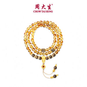 CTS สร้อยข้อมือลูกปัดยาวน้ำเต้า S925ทำจากมะระขี้นกมะนาว S0W900348CH