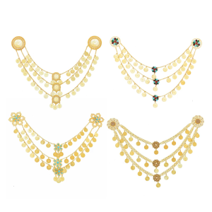 Luxurious Multi Tiered Alloy Shoulder Chain with Tassels Elegant Shoulder Adornment for Parties and Festivals