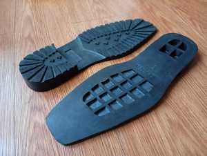 Outsole Sepatu Boot Safety Jenggel Alas Bawah Sole Potong Sepatu Karet Mentah rubber Leopard