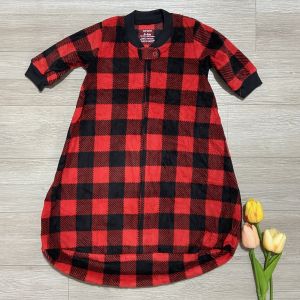 Túi ngủ cho bé trai/gái tay dài nỉ bông ấm áp mùa đông 0-12M