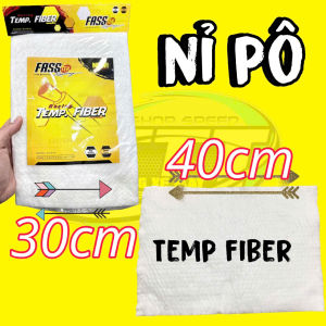 NỈ PÔ FASSTEK RACING ( NỈ GIẢM THANH PÔ ) TEMP FIBER A3T 02