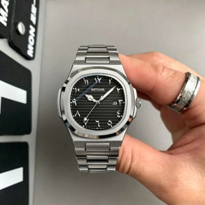 POEDAGAR-MSTLANQ Mens Watch Arabic Dial Nautilus Series Leisure Business Waterproof Watch