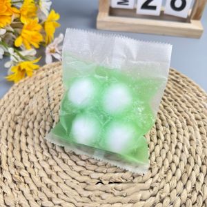 SHEBE668 Handmade Crispy Handmade Ball 6 Balls Crunch Sound Fidget Squeeze Bag Creative Candy Crispy Sensory Dumpling Squishy Kids Adults